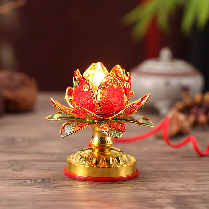 Handmade Flower Lamp – Floral Decorative Light for Home